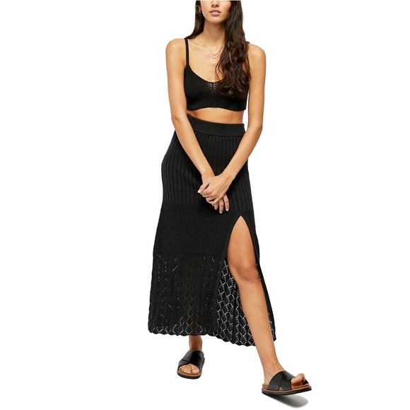 Bari Knit Column Maxi Skirt - Picture 2 of 3